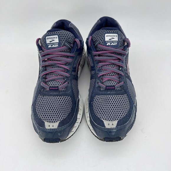 Brooks Womens Addiction A12 Lace Up Blue Athletic Running Shoes Size US 11.5 - Picture 4 of 12